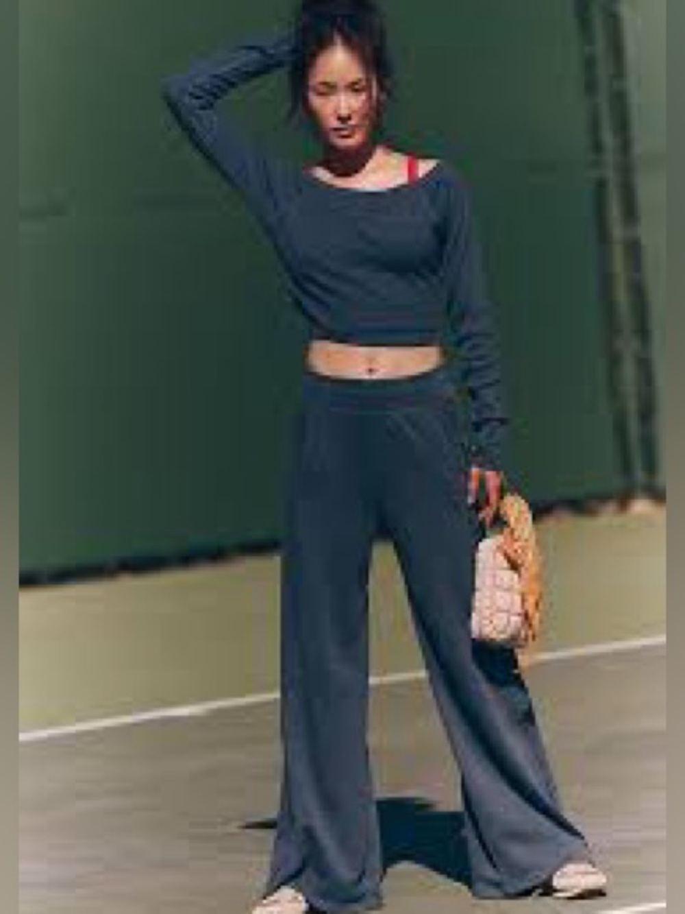 Free People Go To Long Sleeve Set NWT SZ XL